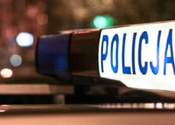 Wypadek BMW i busa w Kłodawie