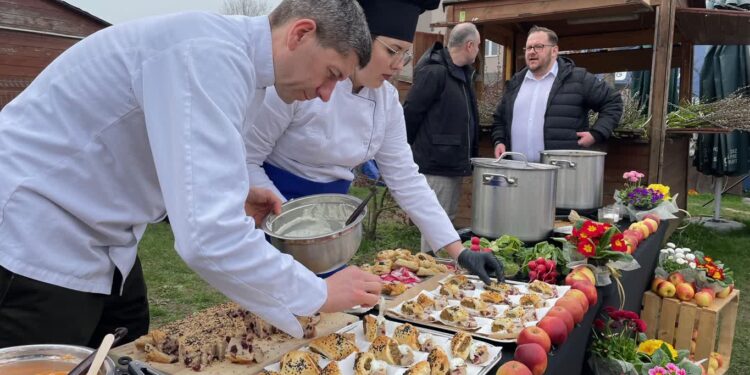 Wielkanocne gotowanie na ryneczku przy Jerzego