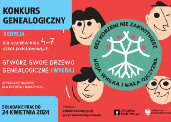 Konkurs genealogiczny „Bez korzeni nie zakwitniesz. Moja Wielka i Mała Ojczyzna”