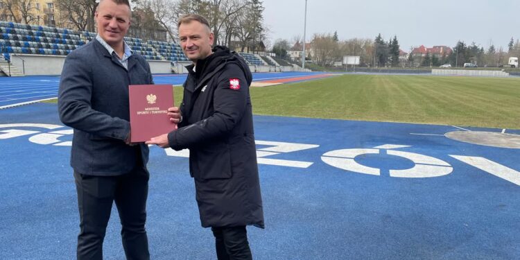 Stypendium Ministra Sportu i Turystyki dla trenera Tomasza Saski