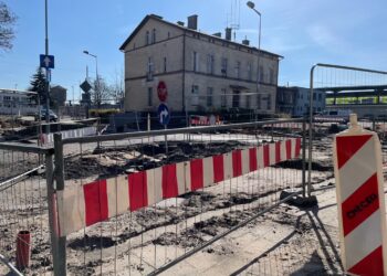 Prace idą do przodu na ul. Dworcowej, Składowej i Jancarza