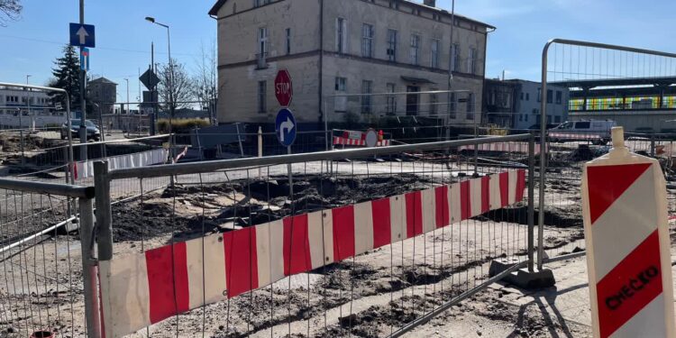 Prace idą do przodu na ul. Dworcowej, Składowej i Jancarza