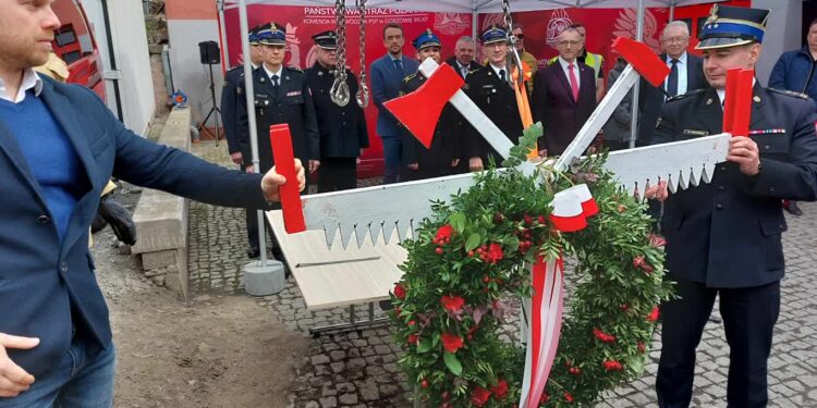 Wiecha na komendzie wojewódzkiej