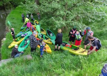 Wiosenny spływ Kłodawką