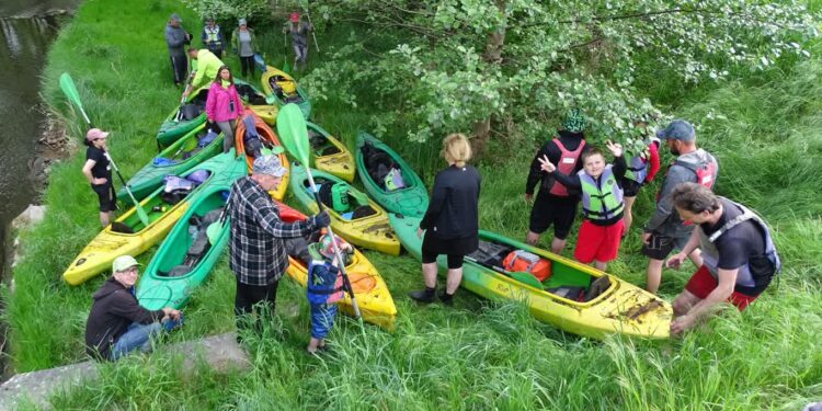 Wiosenny spływ Kłodawką