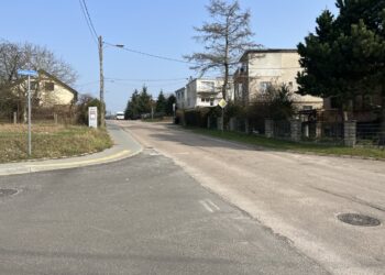 Nowy chodnik na Żniwnej