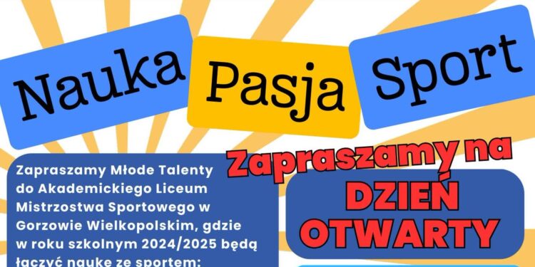 Dzień otwarty w liceum sportowym