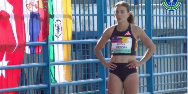 Nikola Horowska niezadowolona po skakaniu w Atenach. W sobotę Chorzów