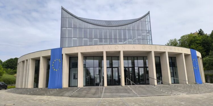 Zwiedzali gorzowską filharmonię