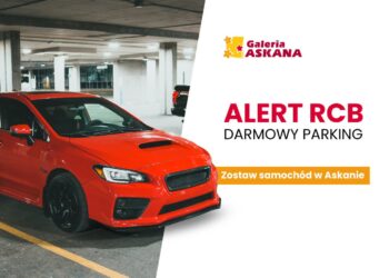 Parking Galerii Askana za darmo na czas burzy