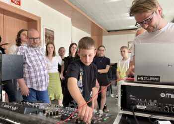 Warsztaty z realizacji dźwięku ze stypendystą prezydenta Gorzowa
