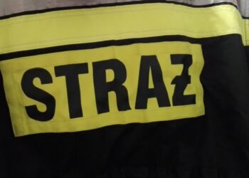 Groźny pożar przy Słonecznej