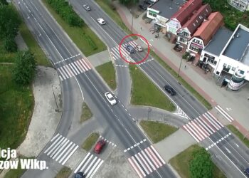 Policyjny dron na tropie piratów drogowych