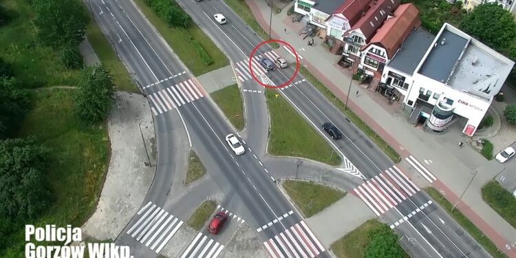 Policyjny dron na tropie piratów drogowych