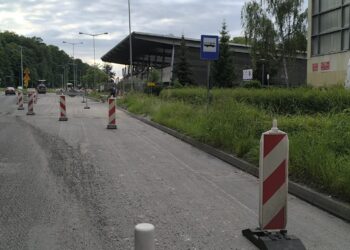 Przystanek autobusowy przy Arenie przeniesiony