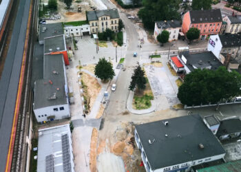 Gorzów z drona – ul. Jancarza i ul. Składowa