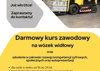Darmowy kurs na wózek widłowy i przygotowanie do rozmowy o pracę