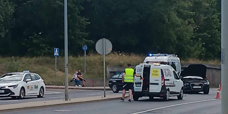 Wypadek na ul.Podmiejskiej