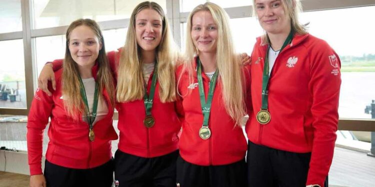 Złoto wioślarskiej czwórki z gorzowiankami w składzie.