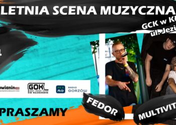 Fedor i Multivitamina na scenie w Kłodawie