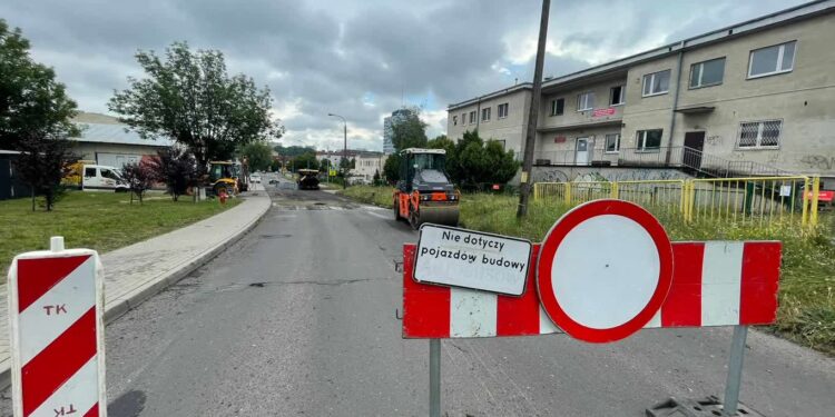 Prace i utrudnienia na Mościckiego