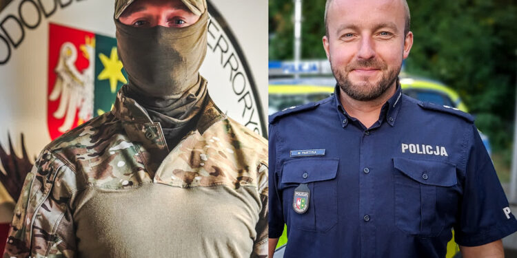 Dwóch policjantów na zakupach. Złodziej miał pecha