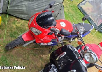 Kradzione motocykle ukryte na biwaku