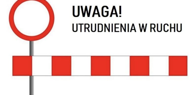 Utrudnienia przy wjeździe na Rondo Santockie
