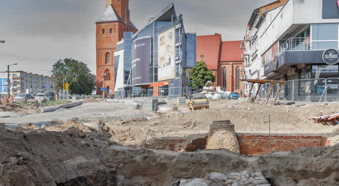 Odkryto pozostałości Bramy Mostowej (Galeria zdjęć)