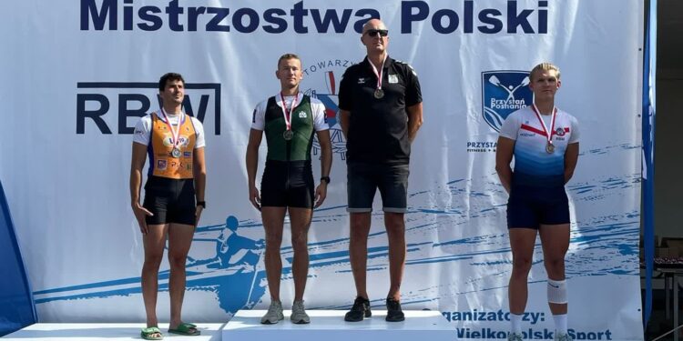 Srebro ME, 5 medali MP: kolejne zdobycze wioślarskiej sekcji AZS AWF