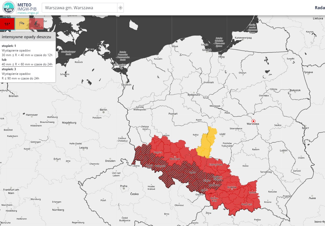 Premier: przed nami krytyczna noc. RCB wydaje kolejne ostrzeżenia Radio Zachód - Lubuskie