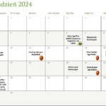 Terminarz imprez - grudzień 2024