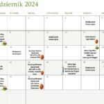 Terminarz imprez - Październik 2024