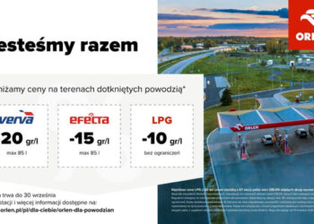 Promocja dla każdego! Orlen na czas powodzi obniża ceny paliwa