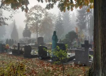 Porządki na cmentarzu