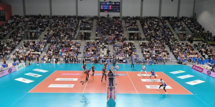 Siatkarze Cuprum Stilonu powalczyli