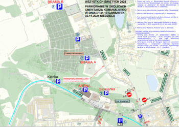 Organizacja ruchu wokół gorzowskiego cmentarza
