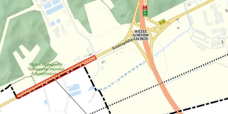 Od wtorku ruch wahadłowy na ul. Kostrzyńskiej