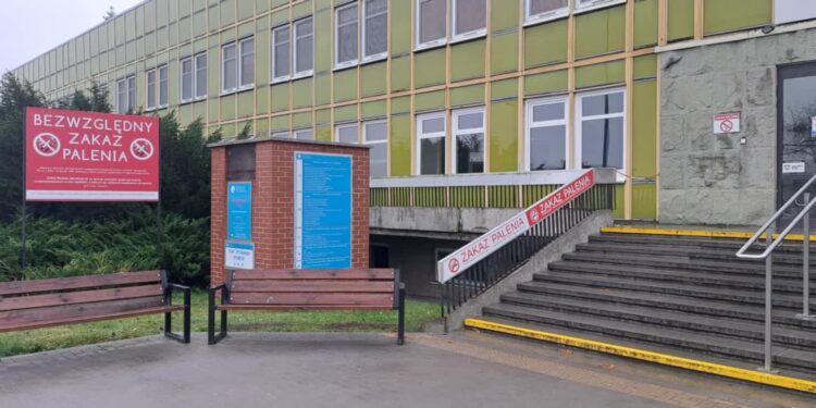 Szpital obwarowany zakazem palenia