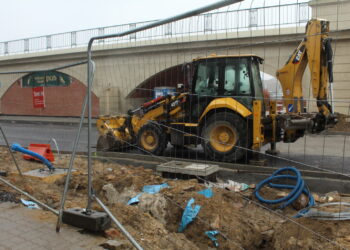 Na Spichrzowej przygotowania do kolejnego etapu prac