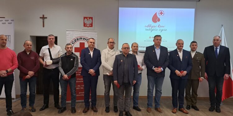 Honorowi krwiodawcy odebrali medale