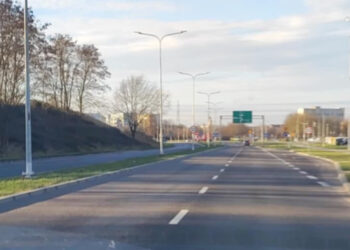 Tłusta plama na Rondzie Gdańskim