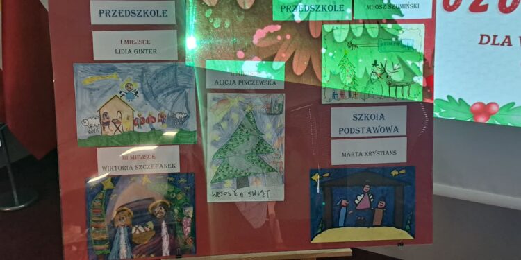 Wybrano najpiękniejsze kartki bożonarodzeniowe. Konkurs dla dzieci rozstrzygnięty
