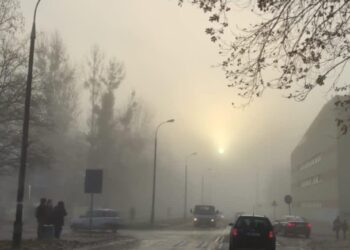 Będzie mglisto wieczorem i w nocy