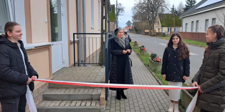 Sala wiejska w Lubnie po remoncie