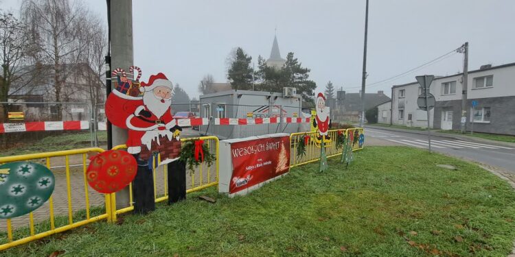 Ozdoby świąteczne w Wawrowie