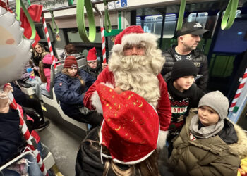 Mikołajkowy Tramwaj przejechał przez Gorzów!