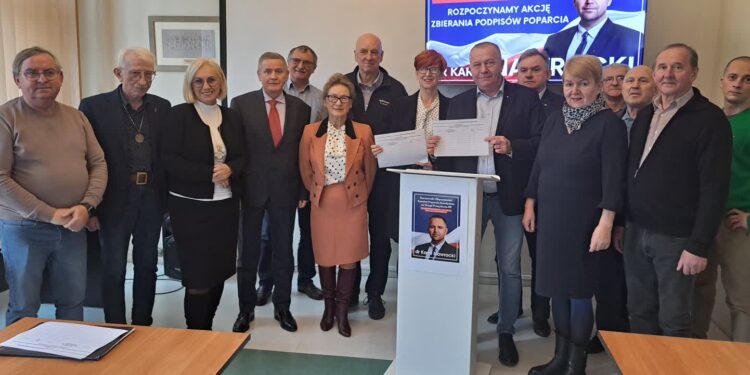 Ruszyło zbieranie podpisów poparcia dla Nawrockiego