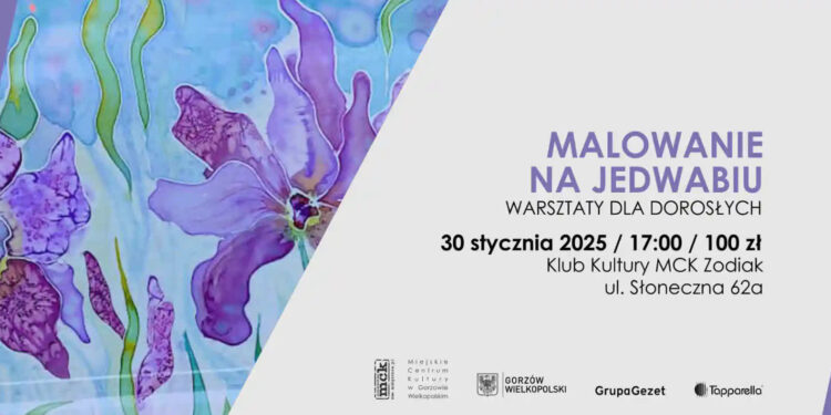 Malowanie na jedwabiu w Zodiaku