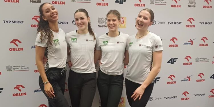 4 medale AZS AWF, srebro Horowskiej